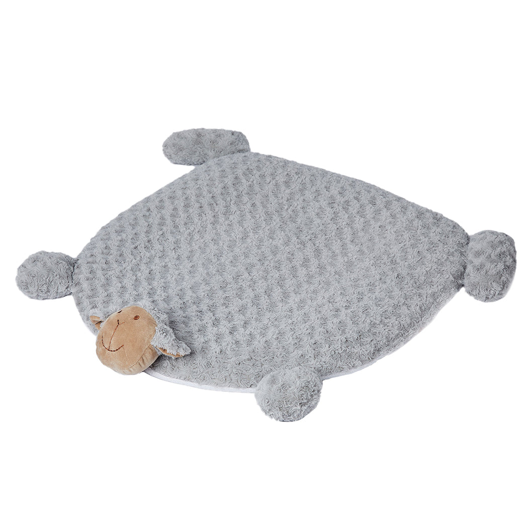 PaWz Pet Bed Cat Calming Bed Dog Squeaky M Grey Medium-1864184506454511616