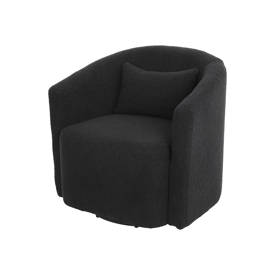 Levede Fleece Rocking Chair-1869883064642048000