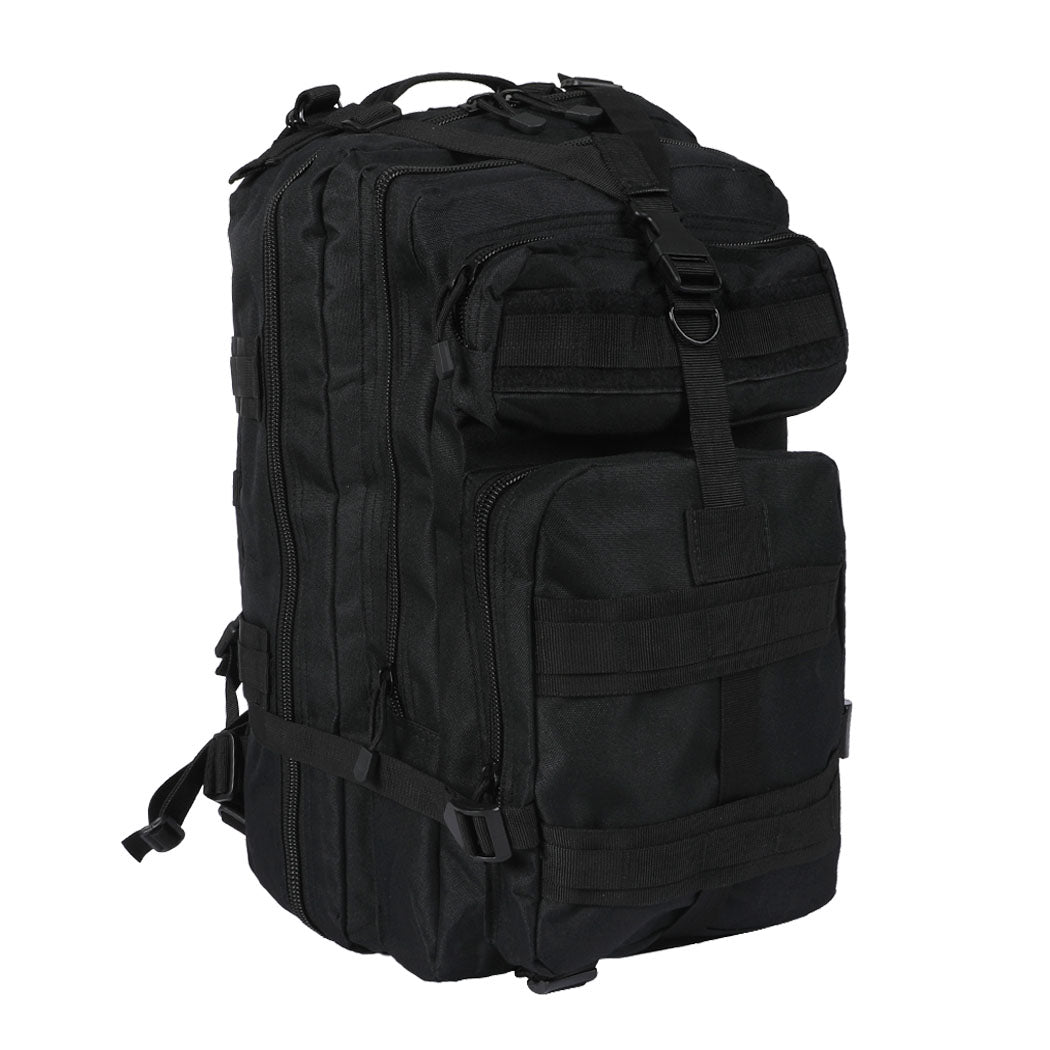 Slimbridge 40L Military Tactical Backpack Black-1864184693826654208