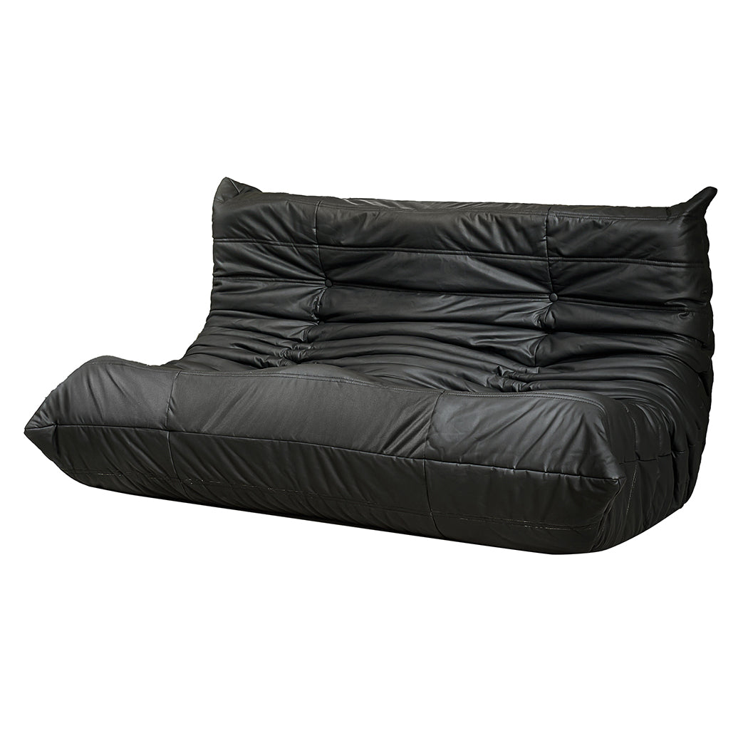 Levede 2 Seaters Floor Sofa Caterpillar Lounge-1864184585500364800