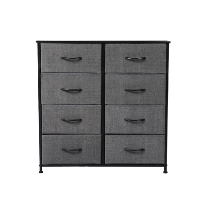 Levede Storage Cabinet Tower Chest Dark Grey-1864183276118347777