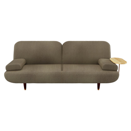 LEVEDE  CONVERTIBLE SOFABED WITH USB CHARGE AND SIDE TABLE-1869883071407460353