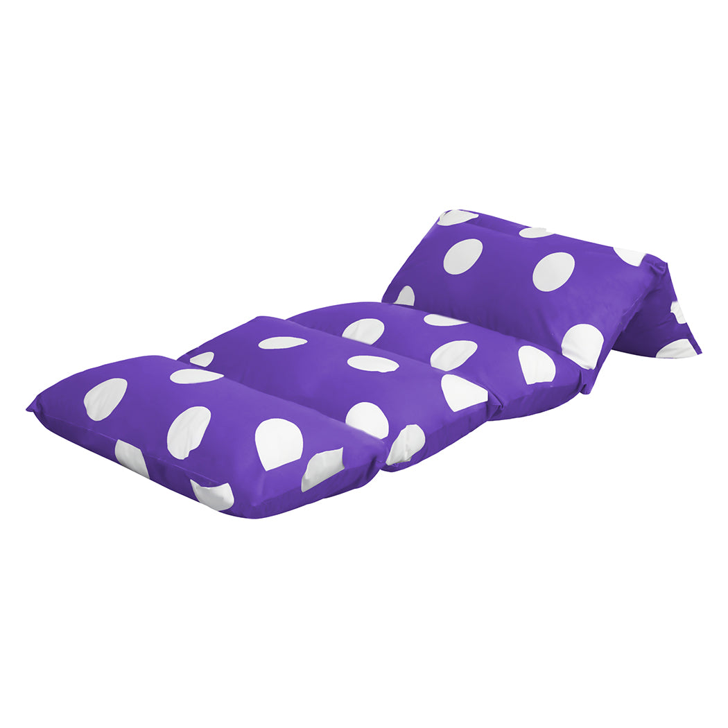 Dreamz Foldable Mattress Kids Pillow Purple Medium-1864184488792297473