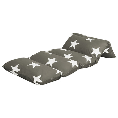 Dreamz Foldable Mattress Kids Pillow Dark grey Large-1864184488360284161