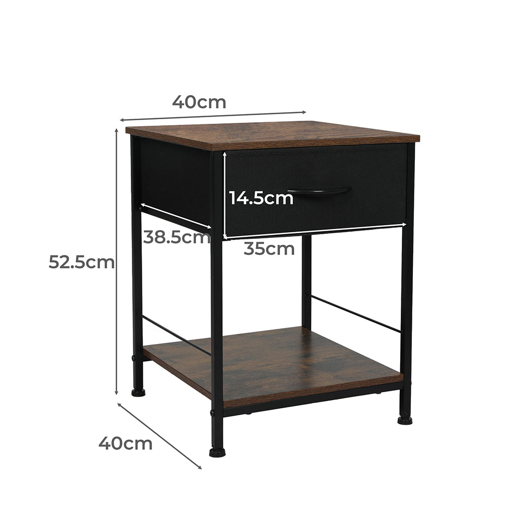 Levede Bedside Tables End Table Storage-1864183284502761474