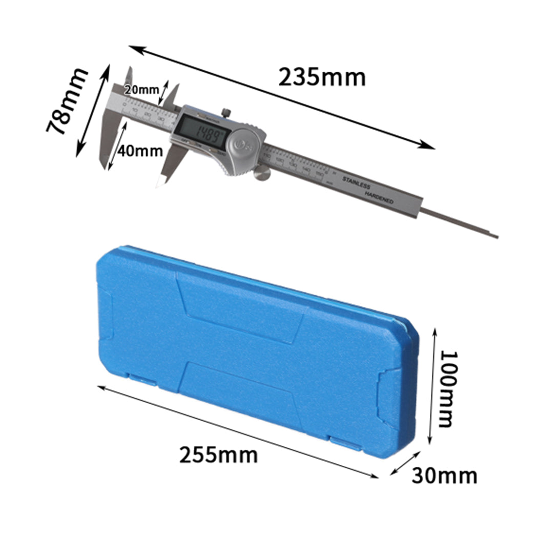 Traderight Vernier Caliper Digital Stainless 150mm-1864184278066270210