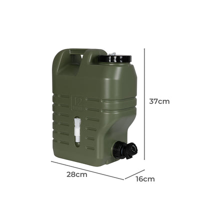 Mountview Water Container Jerry Can 12 Ltr-1864184700688535554