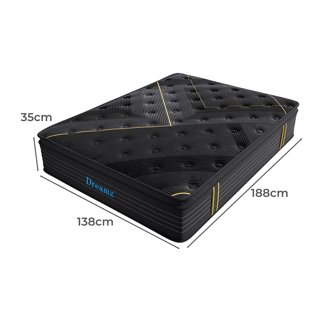 Dreamz Spring Mattress Bamboo Euro Top Double-1864184421817651202