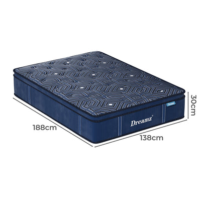 DreamZ Spring Mattress Euro Top All Sizes 30CM-1869883052428234754