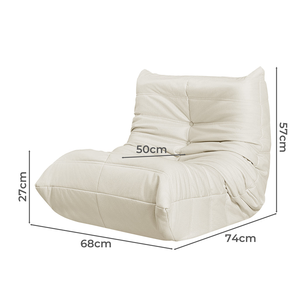 Levede Kids Floor Chair Foam Sofa Replica Single Lazy Recliner Children Couch-1864184586364391426