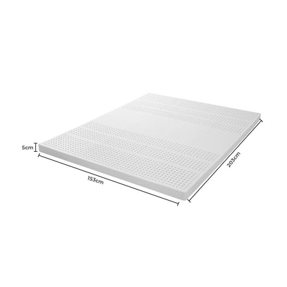 Dreamz Latex Mattress Topper Queen Bed-1864184430520832002