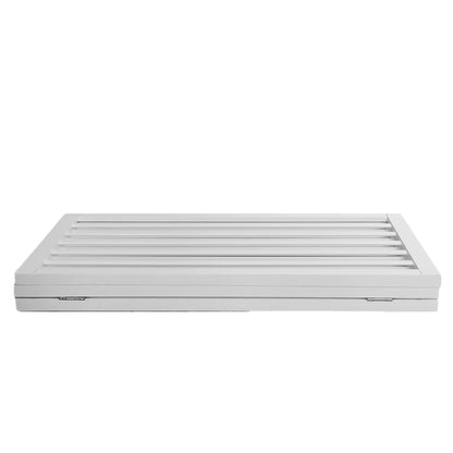 Wooden Pet Gate Dog Fence Retractable White 2000x 3MM-1864184509717680131