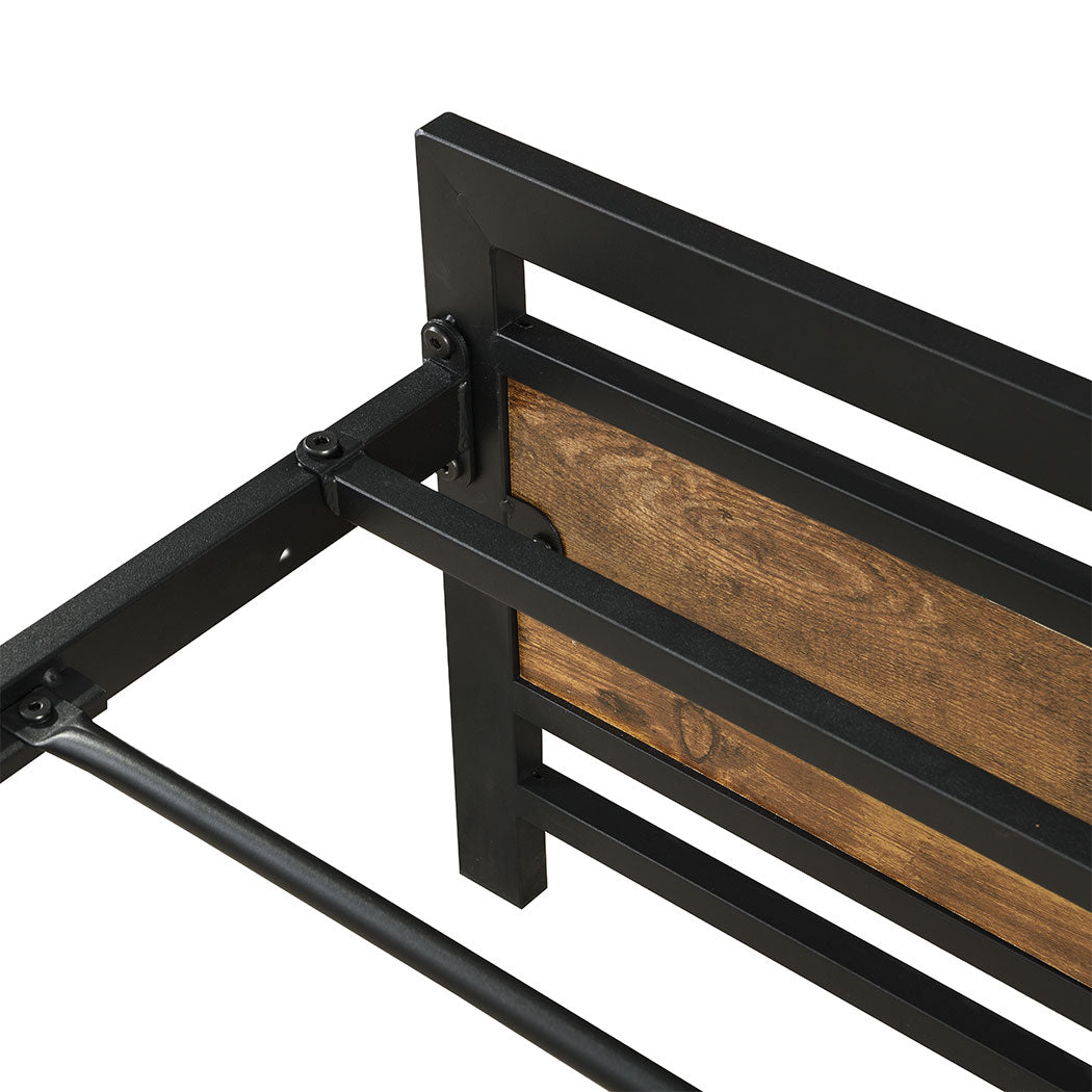 Levede Metal Bed Frame Queen Mattress-1864183189644382211