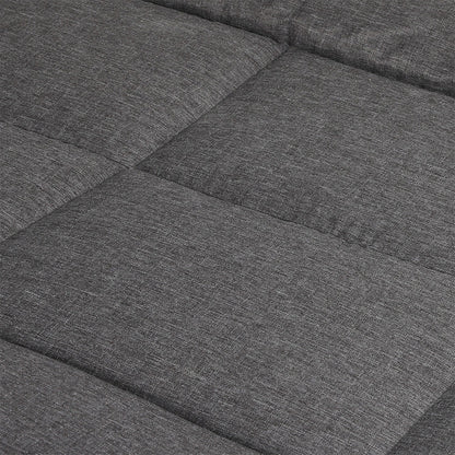 Levede Folding Camping Bed Camp Cots Dark Grey-1871349386861219843