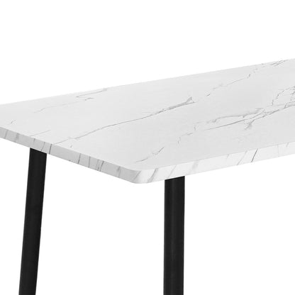 Levede Steel Dining Table 4-6 Seater 150cm-1869883063362785283