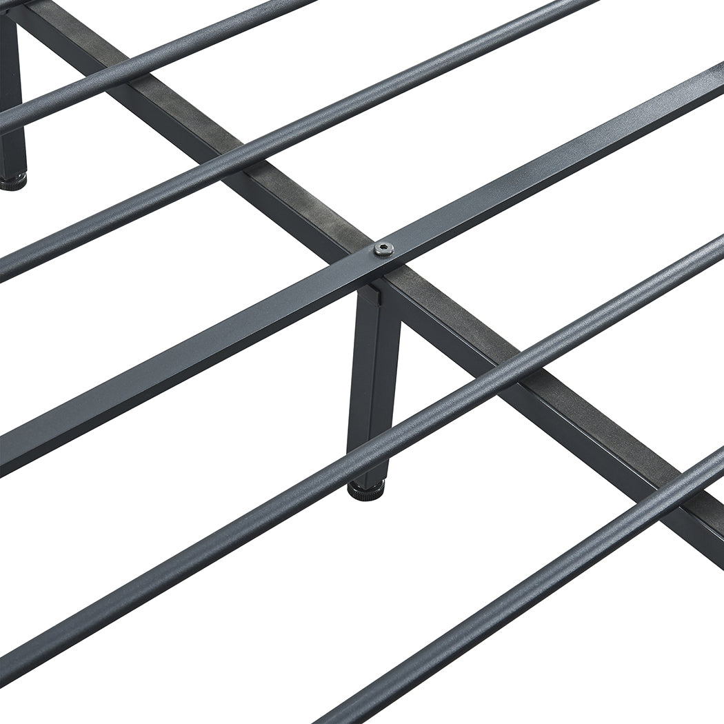 Levede Queen Bed Frame Industrial Mattress-1864183203057766403