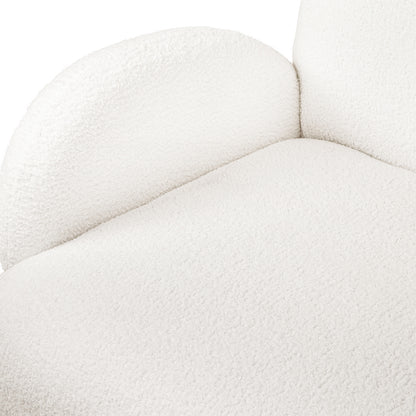 Levede Cloud Sofa 3 Seater Sherpa Fleece White-1869883070216278020
