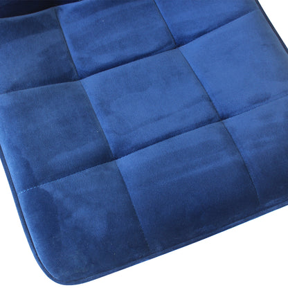 Levede 4x Dining Chairs Kitchen Velvet Blue-1864183277309530116