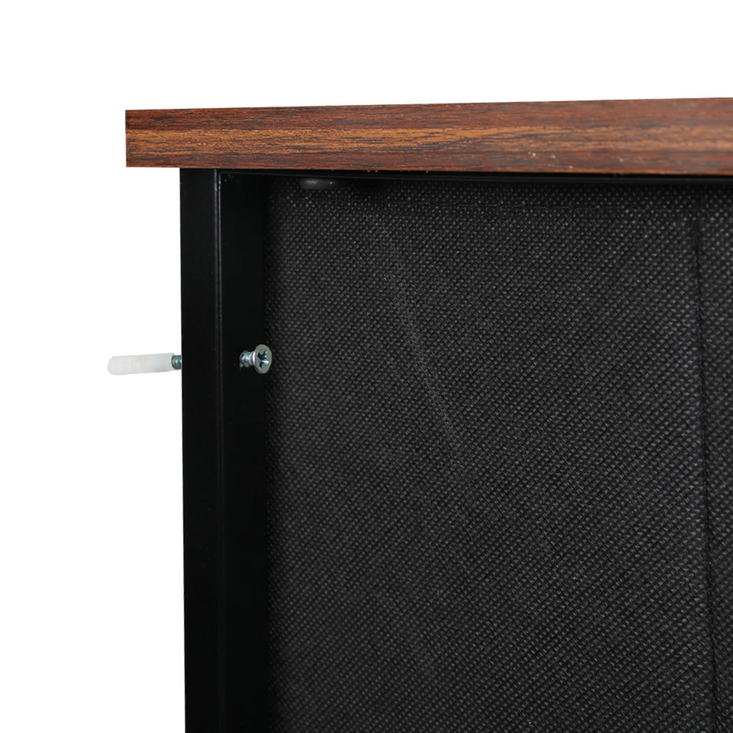 Levede Storage Cabinet Tower Chest Brown Fold-1864183285480034308