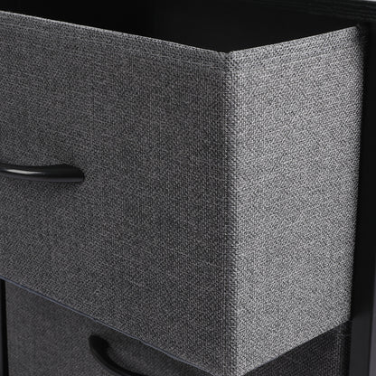 Levede Storage Cabinet Tower Chest Dark Grey-1864183276449697796