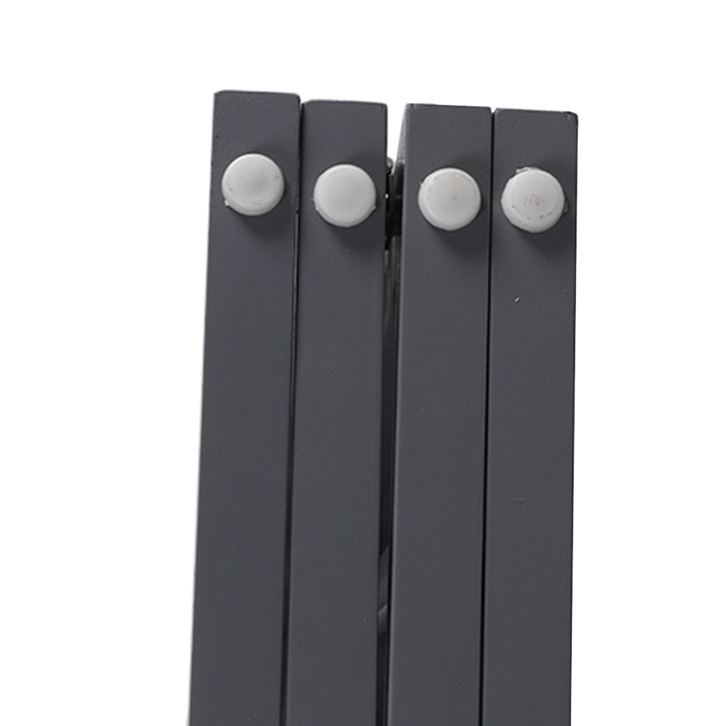 Wooden Pet Gate Dog Fence Retractable Grey 600x 3MM-1864184510149693445