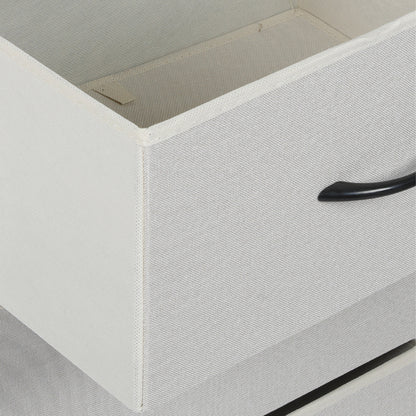 Levede Storage Cabinet Tower Chest Beige-1864183275975741445