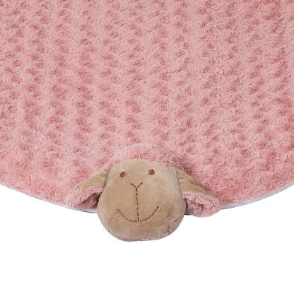 PaWz Pet Bed Cat Calming Bed Dog Squeaky M Pink Medium-1864184506592923653