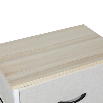 Levede Storage Cabinet Tower Chest Beige-1864183276265148421