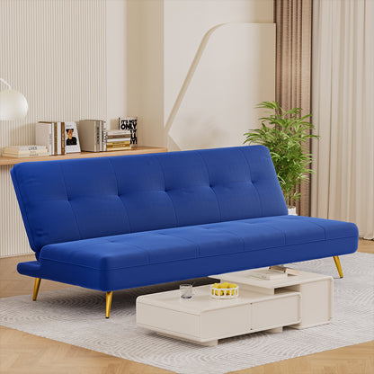 Levede Sofa Bed Convertible Velvet 3 Seater-1869883070950281223